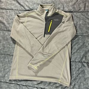 Eddie Bauer First Ascent Cloud Layer Pro 1/4-Zip Pullover Mens Tall Large